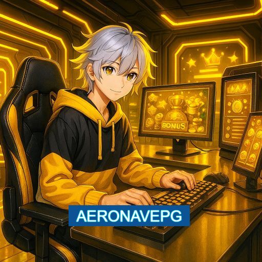 Imagem promocional do app oficial AERONAVEPG destacando a conveniência de jogar cassino online pelo celular ou navegador