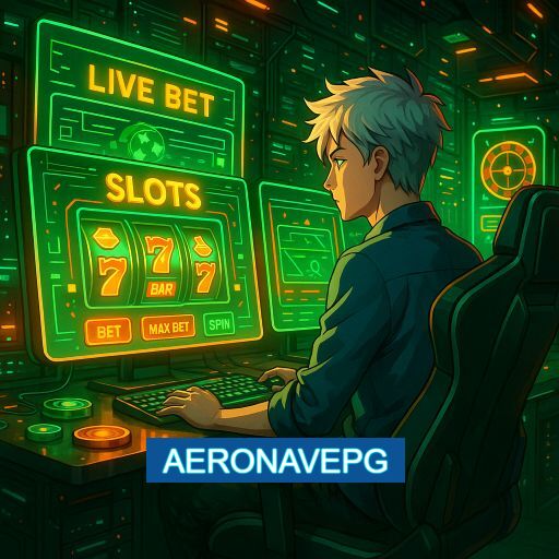 Imagem promocional do app oficial AERONAVEPG destacando a conveniência de jogar cassino online pelo celular ou navegador